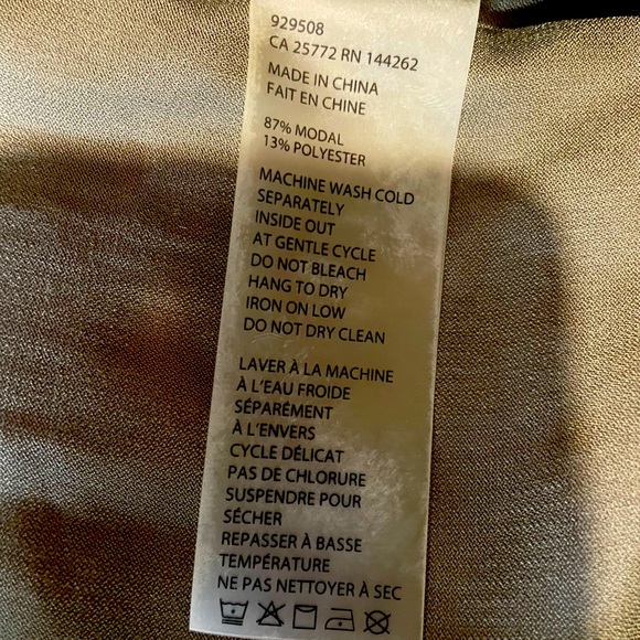 Zip Front Top - Picture 7 of 7